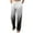 White, variant on Plus Size Pants for Men Elastic Waist Lightweight Gradient Color Fashion Trend Lounge Pants