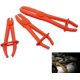 thumbnail image 2 of 3 Unids/set Abrazaderas de Manguera Abrazaderas de Manguera Abrazadera de Línea Pinza de Manguera Herramienta de Sujeción de Engarzadora de Manguera de Nylon para Mangueras Flexibles, Frenos, Líneas, 2 of 4