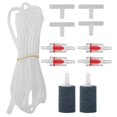 thumbnail image 1 of Aquarium Air Pump Accessories Air Pump Fittings Kit with Check Valves Air Stones Water Pipe, 1 of 4