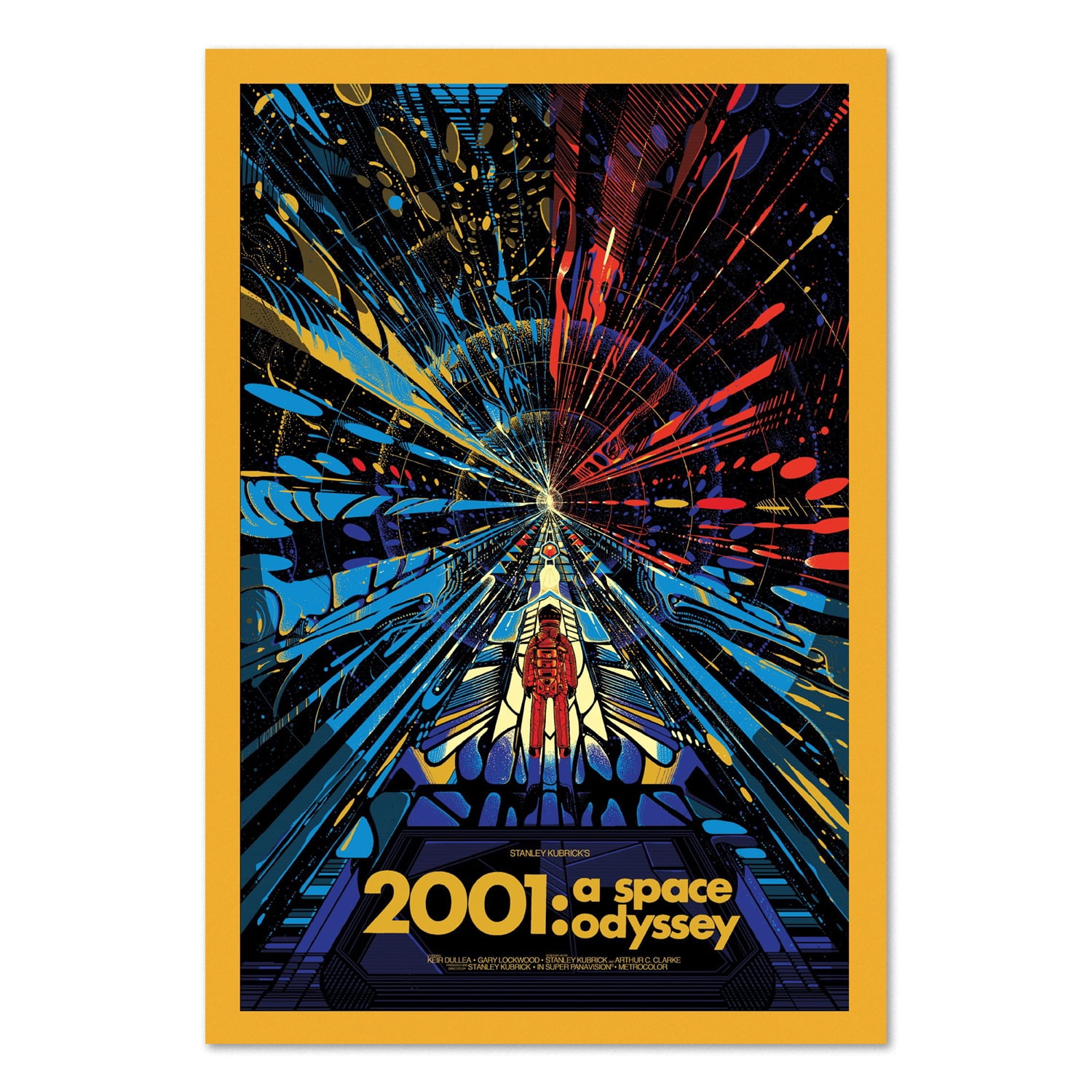 2001 A Space Odyssey Movie | Official Key Art | High Quality 24x36 - Walmart.com