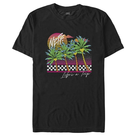 Men's NEFF Life's a Trip Graphic Tee Black Large