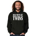 thumbnail image 5 of Funny New Father Real Men Make Twins Hoodie Hooded Sweatshirt Men Brisco Brands X, 5 of 6