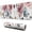 Pioneer Flower Floral-1, variant on Long Mouse Pads for Desk,Pioneer Flower Floral Print Pattern Desk Mats on Top Of Desks, Desk Mouse Pad Extra Large with 3mm Non-Slip Base and Stitched Edge for Gaming,Office,Work,Home 31.5"x11.8"