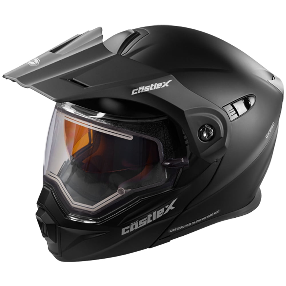 Castle X, 4529082, Adult Dual Sport Modular Snowmobile Helmet DOT