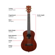 KALA Makala Tenor Uke Bundle