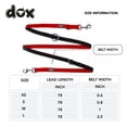 thumbnail image 4 of DDOXX Dog Leash Air Mesh, Adjustable 3 Length, 6.6 ft | Many Colors & Sizes | for Small, 4 of 6