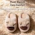 thumbnail image 4 of Sogetch Womens Cute Capybara Slippers Soft Warm Fuzzy House Shoes for Women and Men, 4 of 9