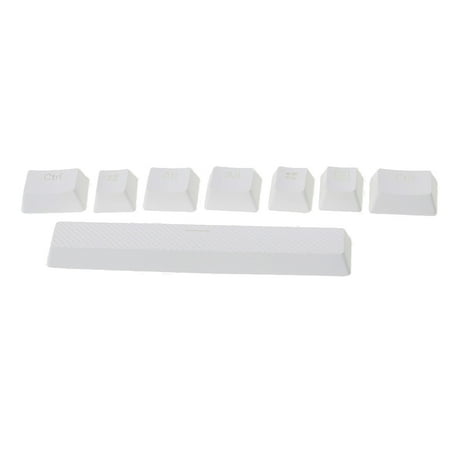

SIEYIO 8 keys/Pack 6.5u Space Bar PBT Keycaps Double Shot Keycaps For Corsair STRAFE K65 K70 K95 Mechanical Keyboard Keycap