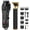 Black, variant on Obacre Men's Hair Clippers Kit with Corded & Cordless Operation, Adjustable Blade Barber Clippers and Rechargeable Beard Trimmer for Home Haircuts
