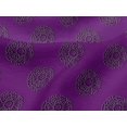 thumbnail image 4 of oneOone Viscose Jersey Fabric Floral Block Printed Fabric 1 Yard 60 Inch Wide, 4 of 5