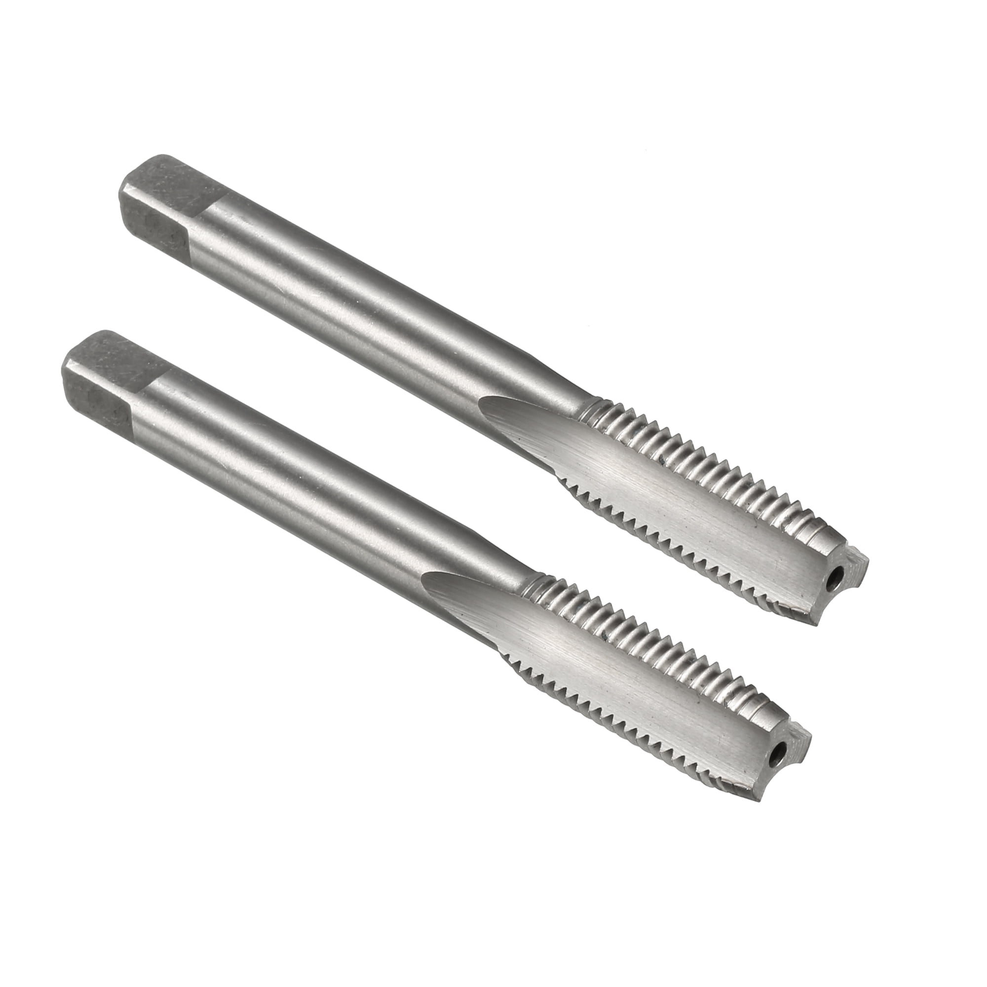 Unique Bargains 2pcs Metric M10 x 1.25mm Pitch Thread Plug Tap HSS for