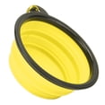 thumbnail image 3 of Comedero para perros portátil, fácil de limpiar, duradero, plegable, para viajes y paseos, color amarillo, 3 of 14