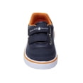 thumbnail image 5 of Beverly Hills Toddler Canvas Slip On Adjustable Strap Sneakers, Navy Orange, Size: 5, 5 of 7