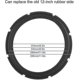 thumbnail image 5 of 12" Perforated Rubber Speaker Foam Surround 12 Side Subwoofer Surround Foam Replacement Part For Speaker Repair Or Diy (black), 5 of 5