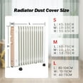 thumbnail image 4 of Radiator Dust Cover Cartoon Print Household Oil Tin Dust Cover Heater Dust Cover Electric Heating Dust Cover Home Storage Clean (J,M), 4 of 7