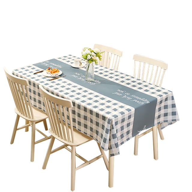 Yhmxh Nappe Chaude Nappe Nappe Sans Lavage Nappe à Carreaux