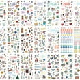 thumbnail image 3 of Blue Sky Holidays & Seasons 1200+ Sticker Pack, Planner and Calendar Pack, 4.49” x 9.06”, Full Color, 24 Sheets, 3 of 10