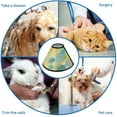 thumbnail image 4 of Pineapples Summer Soft Cat Dog Recovery Collar Adjustable Cat Cone Wound Healing Protective After Surgery for Pet Cone, 4 of 7