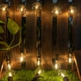 thumbnail image 4 of 25 Pcs G40 Clear Glass Replacement Bulbs 1W Equivalent 10W E12 Screw Base Warm White 2200K Globe Light Bulb for Indoor or Outdoor G40 Led String Light Party Patio Garden Decor CRI 90+, Pack of 25, 4 of 7