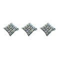 thumbnail image 1 of Decodeary Soft And Comfortable Chair Cushion Pad For Any Chair Cloth Square Chair Cushion Seat Cushion Pad Chair Pad Breathable Geometric Elegance 3Set, 1 of 6