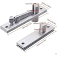 thumbnail image 2 of Charnière de Porte Pivotante Cachée à 360 Degrés en Acier Inoxydable Robuste avec Vis de Fixation (130 X 25mm), 2 of 5