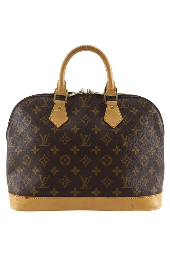 Pre-Owned Louis Vuitton Alma handbag M51130, Monogram canvas, 2000 model, brown, FL1020, A5...