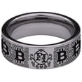 thumbnail image 4 of Friends of Irony FOI Wolf Pack Crypto Tungsten Carbide Ring, 4 of 9