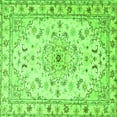 thumbnail image 1 of Ahgly Company Indoor Square Persian Green Traditional Area Rugs, 3' Square, 1 of 1