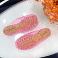 thumbnail image 7 of GJPBGK Women’s Comfortable Slip-On Jelly Sandals - Breathable Mesh PVC Flat Slippers, Closed-Toe Non-Slip Beach Shoes for Summer, Lightweight for Outdoor Travel & Casual Wear, 7 of 7