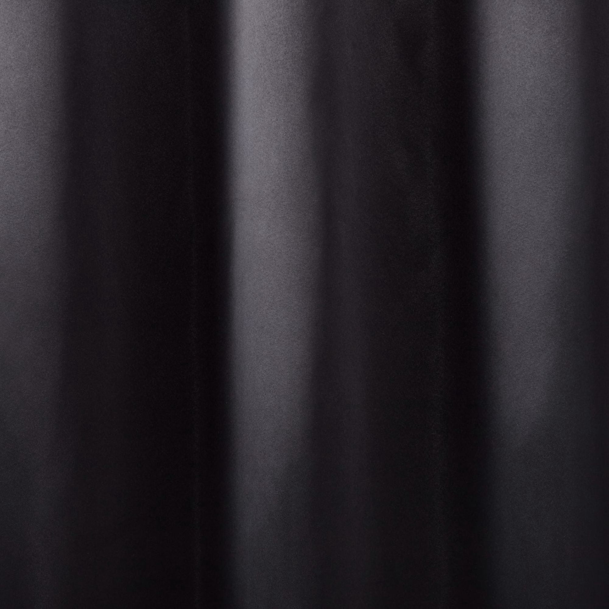 Estate View™ Seville Solid Room Darkening Grommet Top Curtain Panel Pair, 38"x96", Black