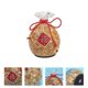 thumbnail image 3 of 1 bolsa de dinero decorativa, bolsa de cristal, adorno para el hogar, decoración de bolsa de dinero (dorado) kaili Sencillez, 3 of 3