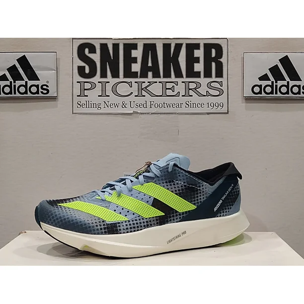 Ad-id-as Adizero Takumi Sen 9 - IG3133 - Blue / Lemon - Mens: 5 / Womens: 6.5 NEW