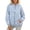Blue, variant on Womens Zip Up Sweatshirt Star Print Full Zip Hoodie Oversized Pullover Casual Streetwear Jacket Womens Tops,White,XL