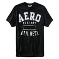thumbnail image 2 of Ath de los hombres de Aeropostale. Camiseta gráfica del departamento, negra, extragrande Aeropostale Camiseta gráfica, 2 of 2