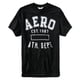 thumbnail image 2 of Ath de los hombres de Aeropostale. Camiseta estampada Dept., negra, grande Aeropostale Camiseta gráfica, 2 of 2
