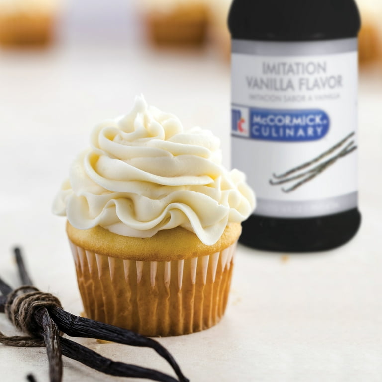 McCormick Kosher Imitation Vanilla Flavor 16 fl oz Bottle for