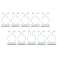 thumbnail image 3 of oshhnii 4x10 Pieces Plant Climbing Wall Fixture Clips Self Adhesive for Decorations S white, 3 of 9