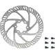 thumbnail image 2 of 160mm disc brake rotor 6 bolt with bolts for mountain road e-bike TR160-24, 2 of 2
