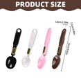 thumbnail image 3 of Stainless Steel Bowl, Ongmies Cat Food Scale Detachable Double Headed Spoon Scale White Dog Food Scale Household Kitchen Scale Food Scale Spoon Scale, Tableware, 1X Measuring Spoon, 3 of 5