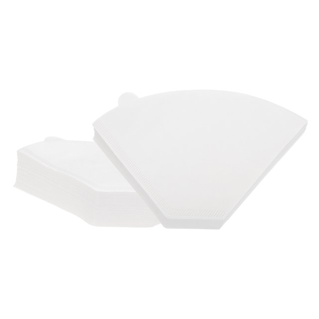 100 Count Size 103 Disposable Paper Percolator Coffee Filters Natural Unbleached Wood Fiber,White