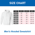 thumbnail image 2 of Gildan Pocket Sweatshirt, Men's DryBlend Long Sleeve Hooded Sweater, Classic Fleece Hoodie, White, S, 2 of 6