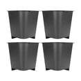 thumbnail image 4 of elevadores trapezoidales negros de 8 pulgadas para cama, silla, patas de apoyo, elevadores adicionales para muebles, color negro., 4 of 14
