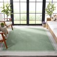 thumbnail image 4 of SAFAVIEH Machine Washable Rug Indoor/Outdoor Bermuda Collection - Bermuda David Plaid Indoor/Outdoor Area Rug, Green/Ivory, 8' x 10', 4 of 13