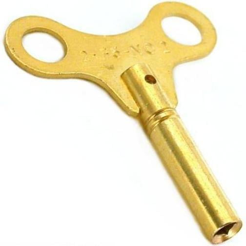 3.4 mm For Key Wind Clocks New Brass Replacement Clock Key Size 5 