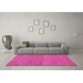 thumbnail image 3 of Ahgly Company Indoor Rectangle Abstract Pink Modern Area Rugs, 7' x 9', 3 of 4
