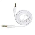 thumbnail image 2 of línea de grabación Cable auxiliar de 3,5 mm a conector de audio estéreo AUX para iPod MP3 blanco FLhrweasw El nuevo, 2 of 6