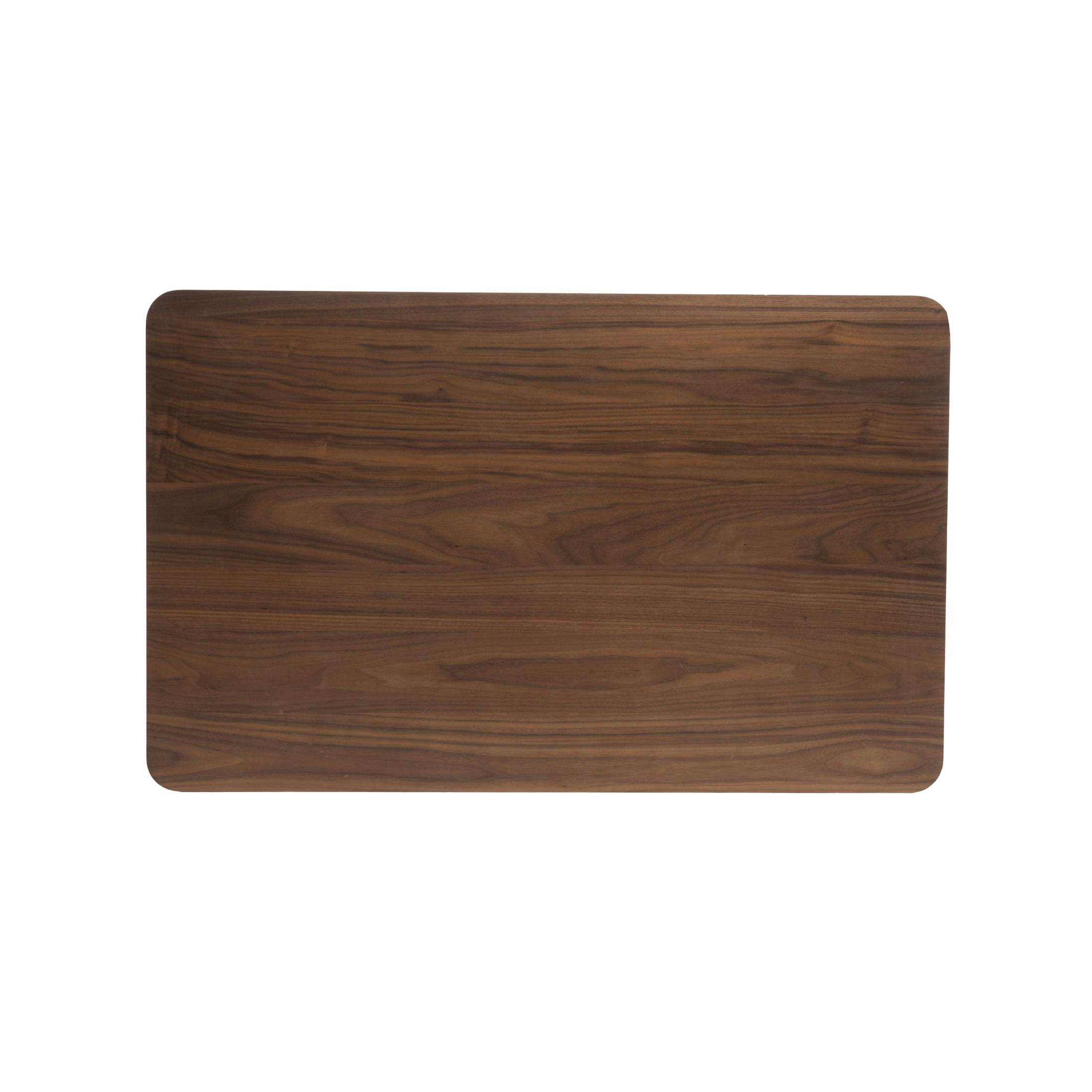 47" Dining Table, Rectangular Kitchen Table with Faux Wood Tabletop and Rubberwood Frame, for Kitchen, Dining Room, Walnut