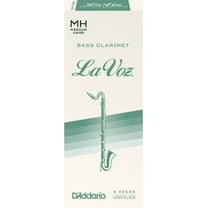 D'Addario La Voz Bass Clarinet Reeds 5-Pack (Medium Hard)