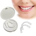 thumbnail image 4 of Resin Teeth Dental Fake Teeth teeth covers fake Smiling Veneers Upper Lower with Box, 4 of 7