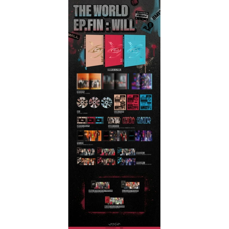 Ateez - THE WORLD EP.FIN : WILL (A ver.) Walmart Exclusive